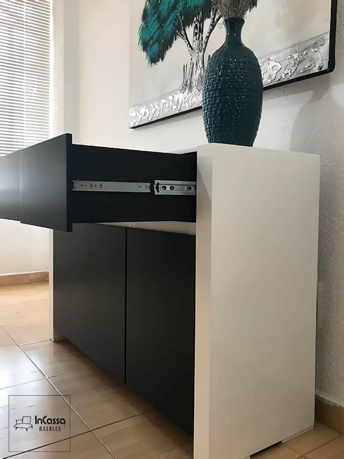 InCassa Muebles Edomex mueblería CDMX Bufetero Minimalista Modelo PUERTO PRINCIPE 5