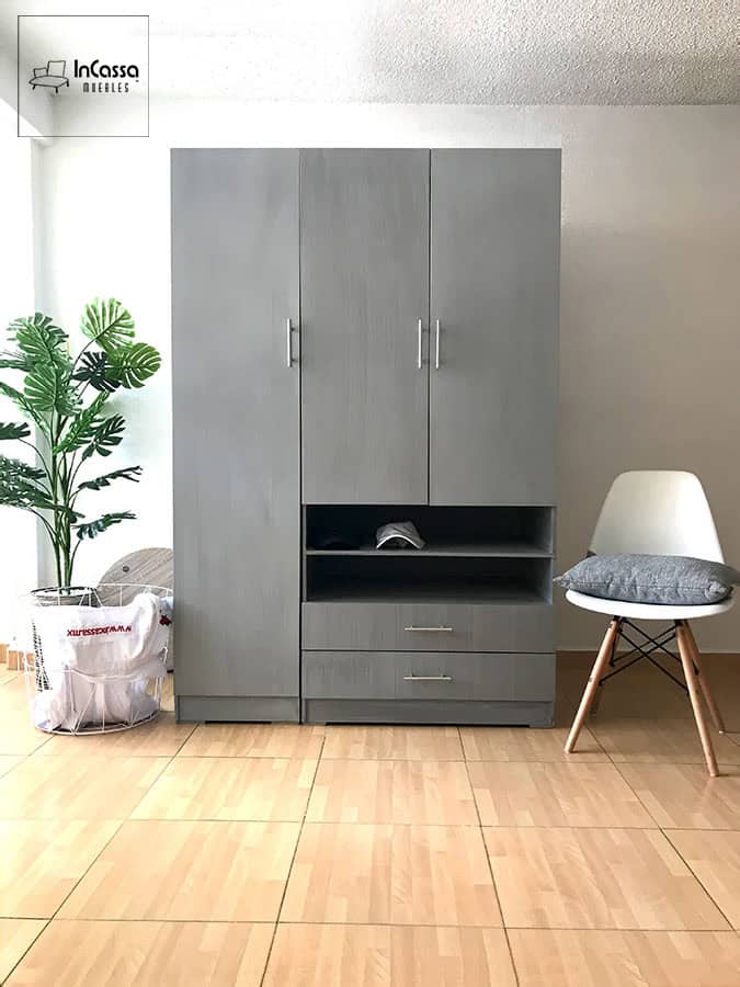InCassa Muebles Edomex mueblería CDMX Guardarropa Modelo QINA 5