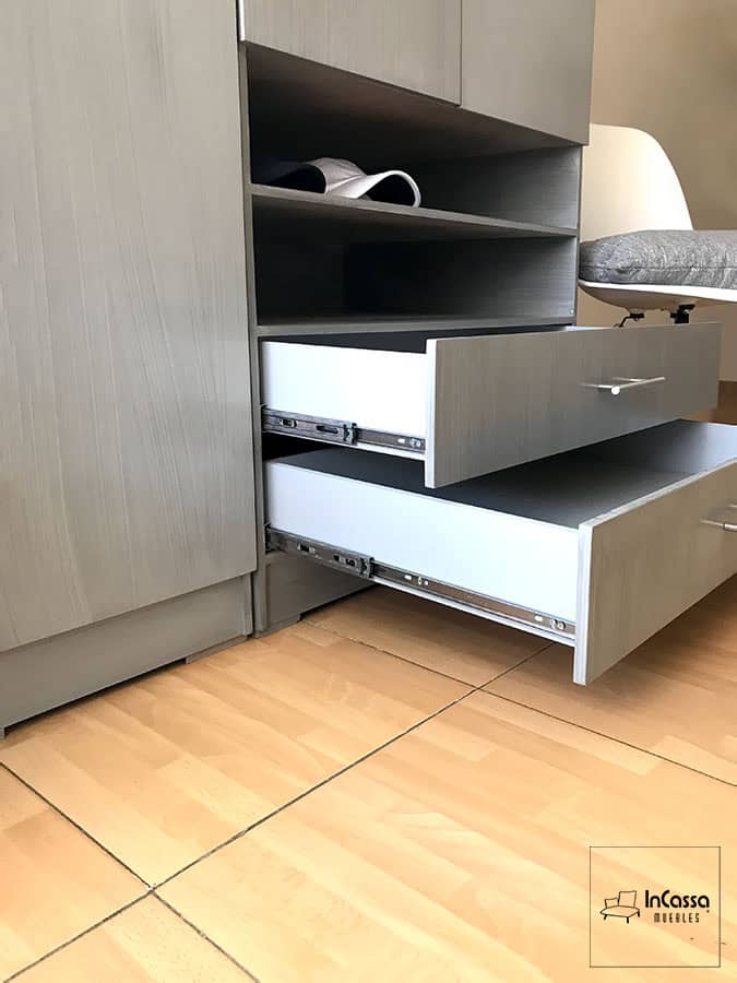 InCassa Muebles Edomex mueblería CDMX Guardarropa Modelo QINA 8