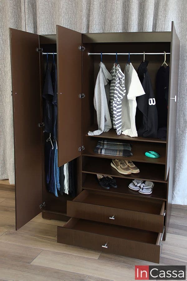 InCassa Muebles Edomex mueblería CDMX Guardarropa Modelo QINA 2