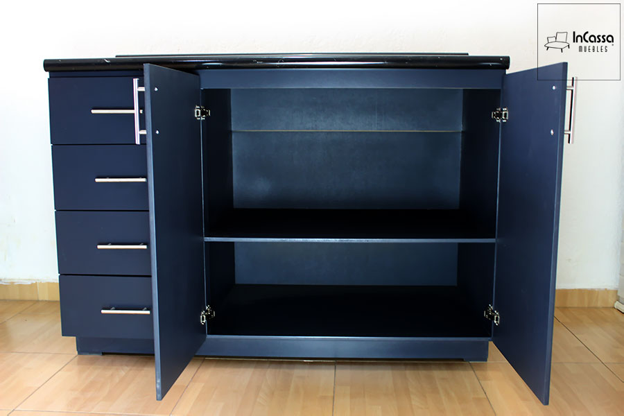 Cocina integral QUEBEC 3.30m diseñada para ESTUFA