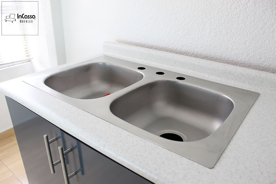 InCassa Muebles Edomex mueblería CDMX Cocina integral QUEBEC 3.30m diseñada para PARRILLA 8