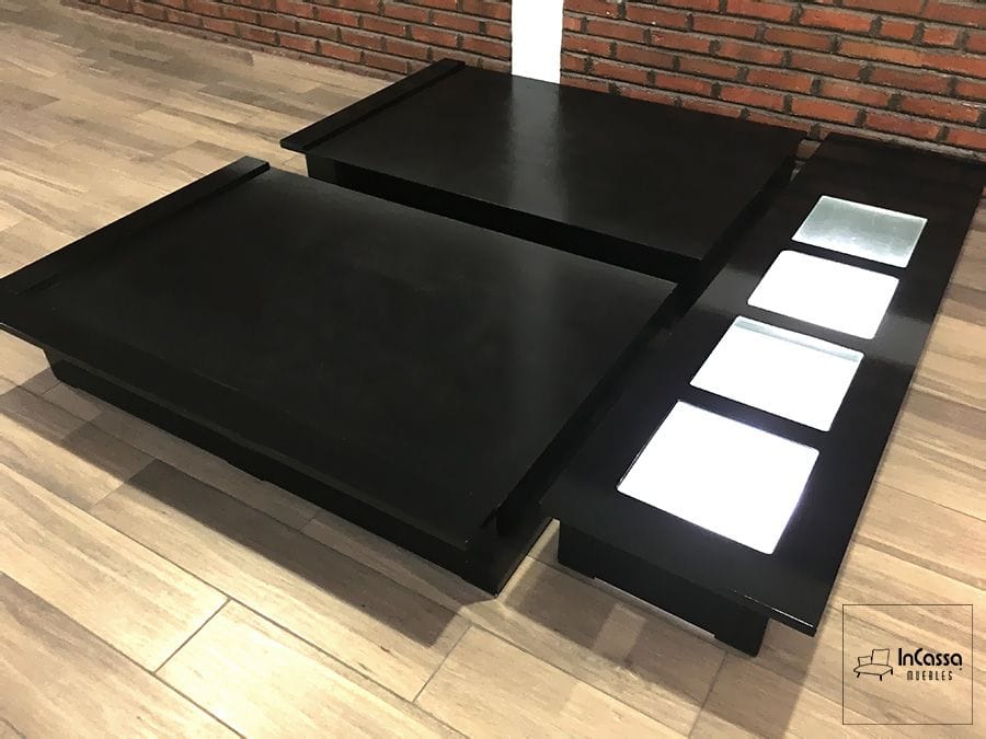 InCassa Muebles Edomex mueblería CDMX Base de Cama Modelo QUEVEDO 6