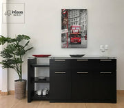 InCassa Muebles Edomex mueblería CDMX Bufetero Minimalista Modelo RIVERSIDE 1