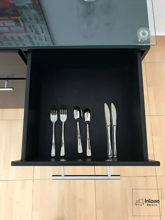 InCassa Muebles Edomex mueblería CDMX Bufetero Minimalista Modelo RIVERSIDE 6