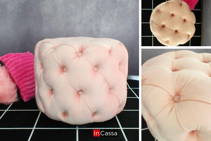 Taburete tipo Ottoman Modelo RIGA