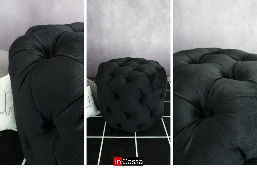 Taburete tipo Ottoman Modelo RIGA