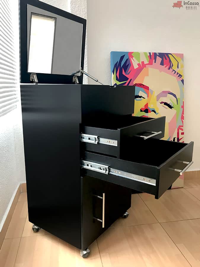 InCassa Muebles Edomex mueblería CDMX Tocador Cajonera Modelo ROCKEFELLER 7