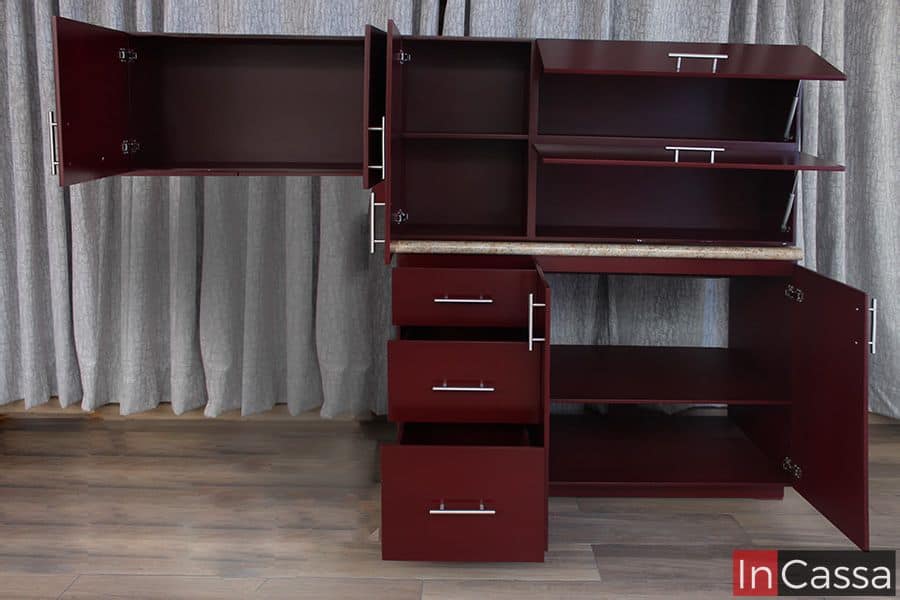 InCassa Muebles Edomex mueblería CDMX Cocina integral SALTILLO 2m diseñada para ESTUFA 2