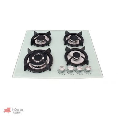 Parrilla de 4 quemadores marca SUPRA (superflama) modelo 4Q-EC-B
