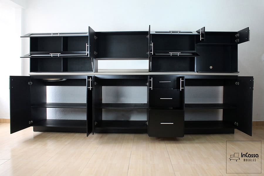 InCassa Muebles Edomex mueblería CDMX Cocina integral SABADELL 3.10m diseñada para PARRILLA 2