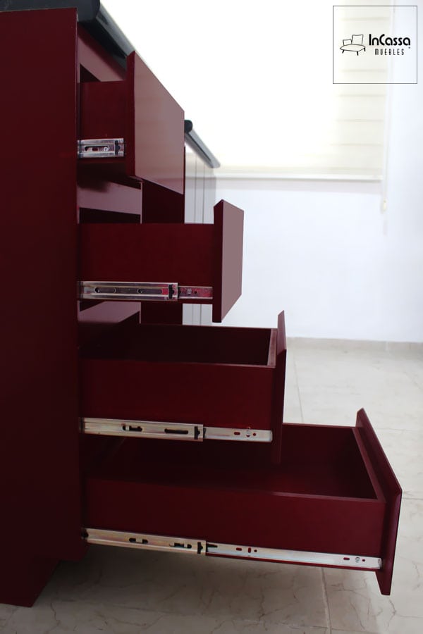 InCassa Muebles Edomex mueblería CDMX Cocina integral SALAMANCA 2.10m diseñada para ESTUFA 7