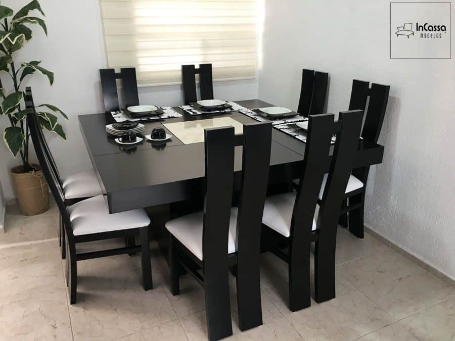 InCassa Muebles Edomex mueblería CDMX Antecomedor Modelo SAN DIEGO 5