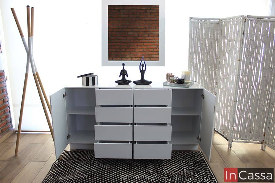 InCassa Muebles Edomex mueblería CDMX Tocador Modelo SANTANDER 4