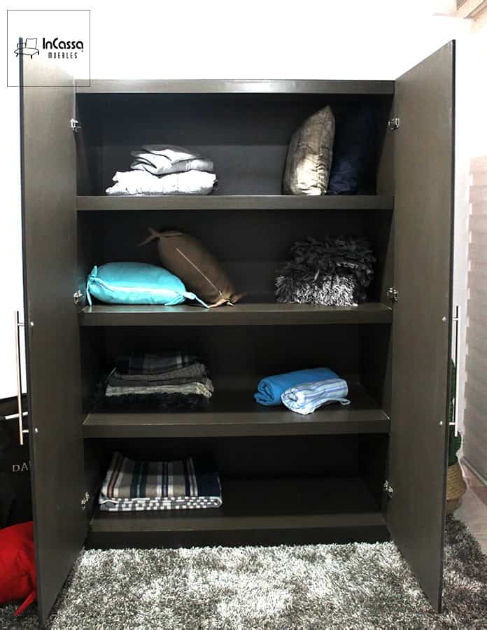 InCassa Muebles Edomex mueblería CDMX Guardarropa Modelo SANTIAGO 4