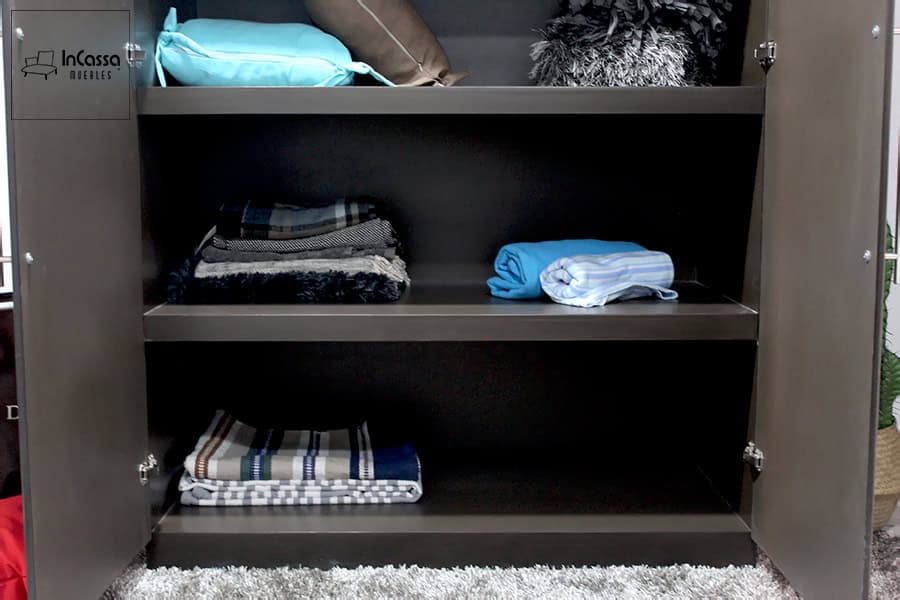 InCassa Muebles Edomex mueblería CDMX Guardarropa Modelo SANTIAGO 6