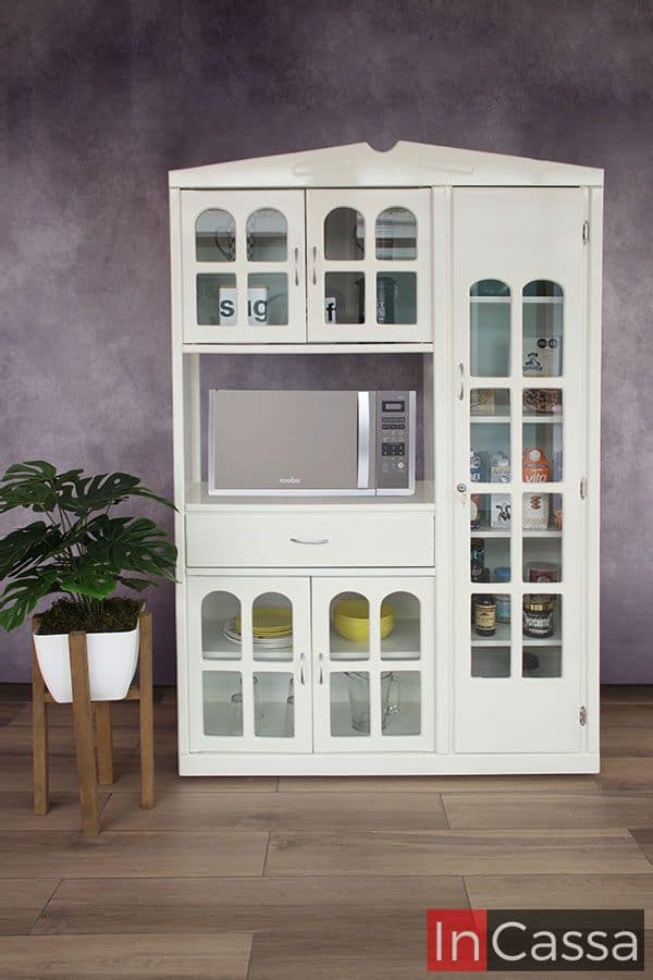 InCassa Muebles Edomex mueblería CDMX Alacena para Microondas Modelo SARASOTA 1