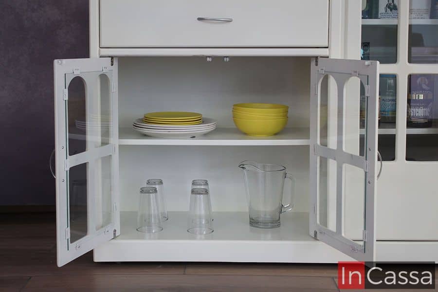 InCassa Muebles Edomex mueblería CDMX Alacena para Microondas Modelo SARASOTA 6