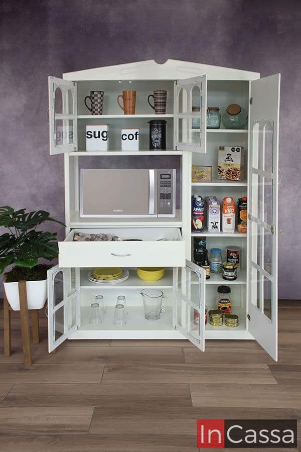 InCassa Muebles Edomex mueblería CDMX Alacena para Microondas Modelo SARASOTA 8