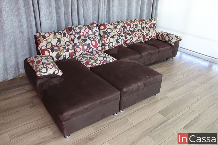 InCassa Muebles Edomex mueblería CDMX Sala Modular en U Modelo SAYULA 7