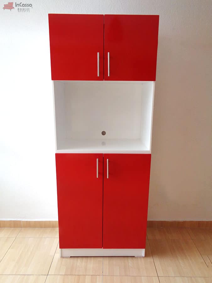 InCassa Muebles Edomex mueblería CDMX Alacena para Microondas Modelo SEGOVIA 4