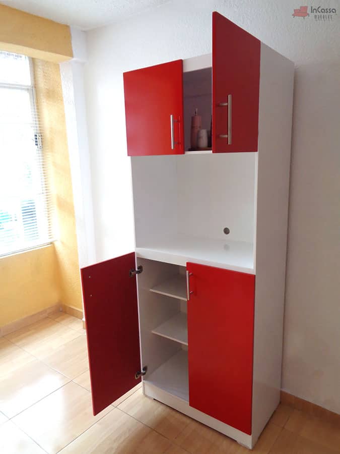 InCassa Muebles Edomex mueblería CDMX Alacena para Microondas Modelo SEGOVIA 5