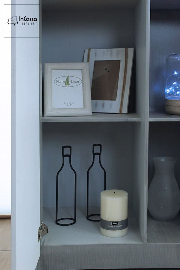 InCassa Muebles Edomex mueblería CDMX Librero Vintage Modelo SERBIA 5