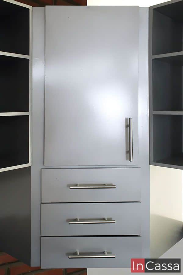 InCassa Muebles Edomex mueblería CDMX Alacena superior Esquinera para Cocina Modelo SICILIA 6