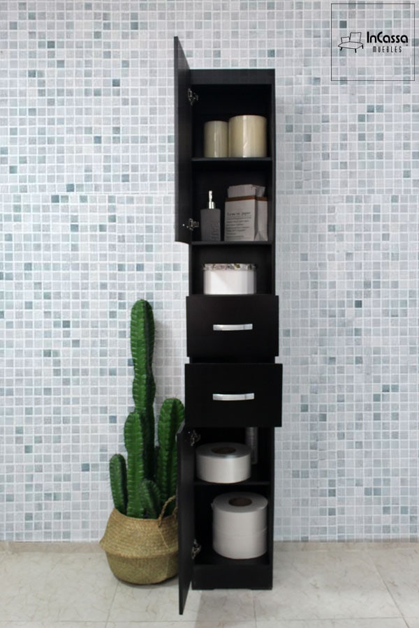 InCassa Muebles Edomex mueblería CDMX Organizador para Baño Modelo SINTRA 3