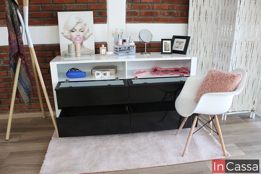 InCassa Muebles Tocador Modelo SIRACUSA 4