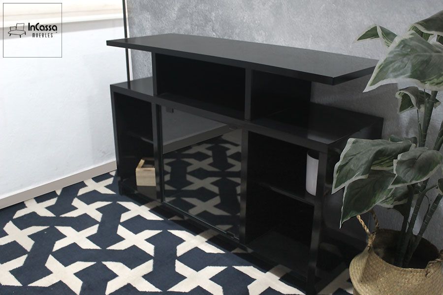 InCassa Muebles Edomex mueblería CDMX Centro de Entretenimiento Clásico Modelo SIRIA 4