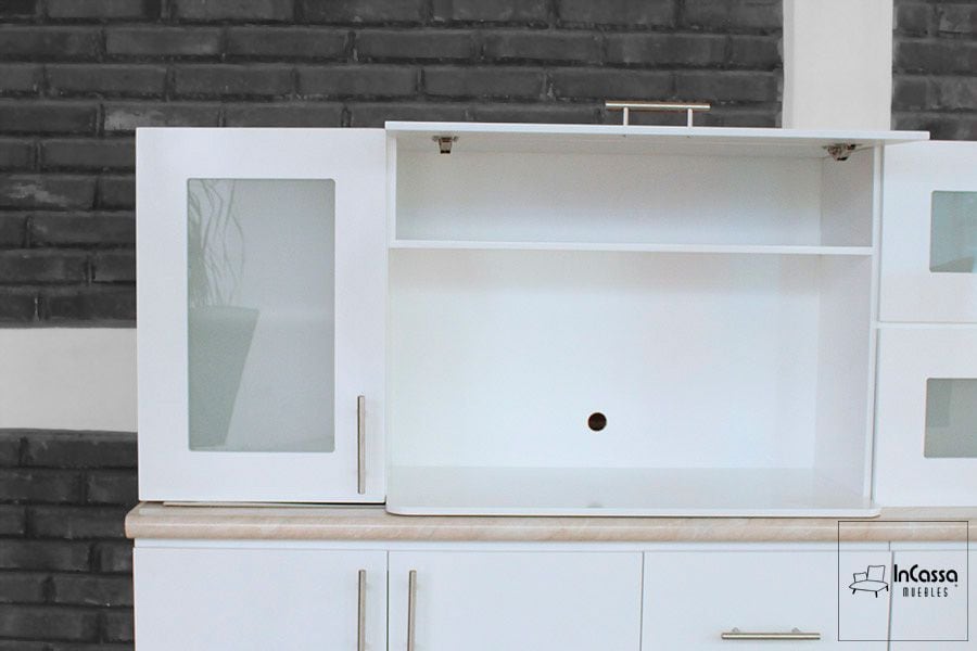 InCassa Muebles Edomex mueblería CDMX Cocina Integral SOCHI 2.60m diseñada para estufa 4