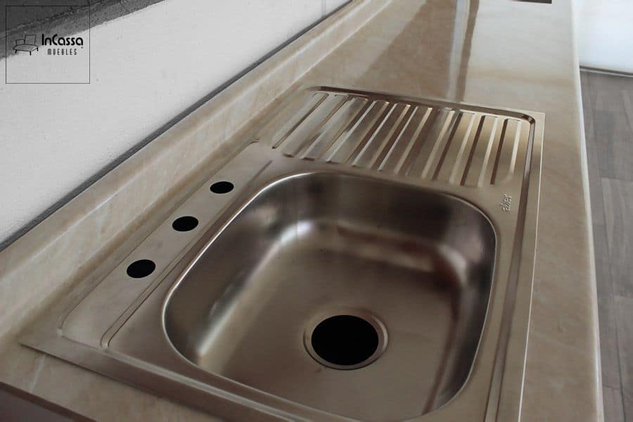 InCassa Muebles Edomex mueblería CDMX Cocina Integral SOCHI 2.60m diseñada para parrilla 6