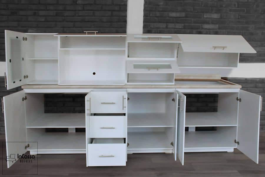 InCassa Muebles Edomex mueblería CDMX Cocina Integral SOCHI 2.60m diseñada para parrilla 2