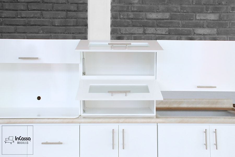 InCassa Muebles Edomex mueblería CDMX Cocina Integral SOCHI 2.60m diseñada para parrilla 4