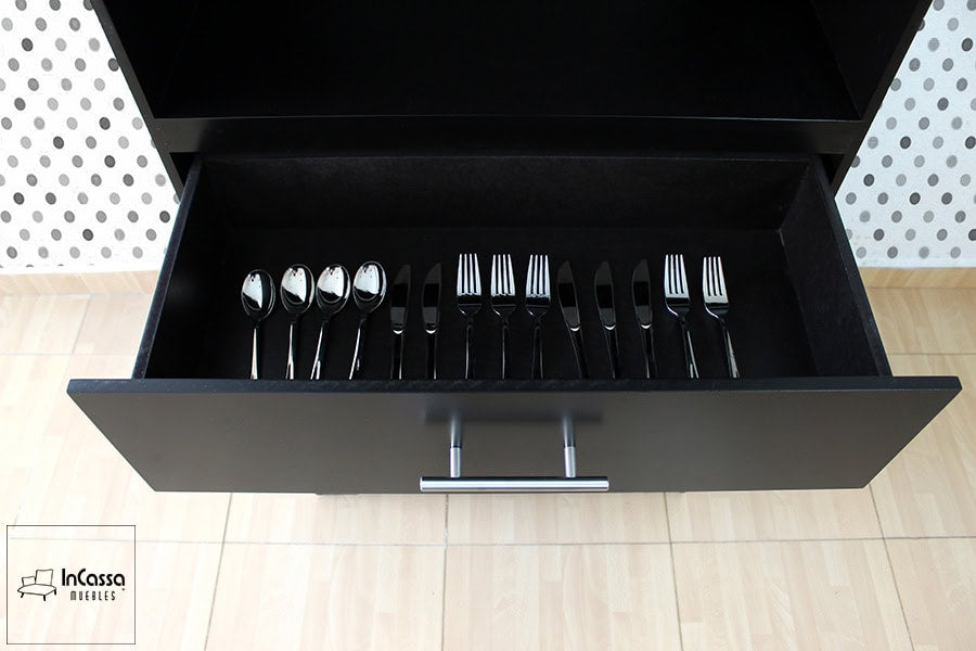 InCassa Muebles Edomex mueblería CDMX Porta Microondas Modelo STANFORD 6