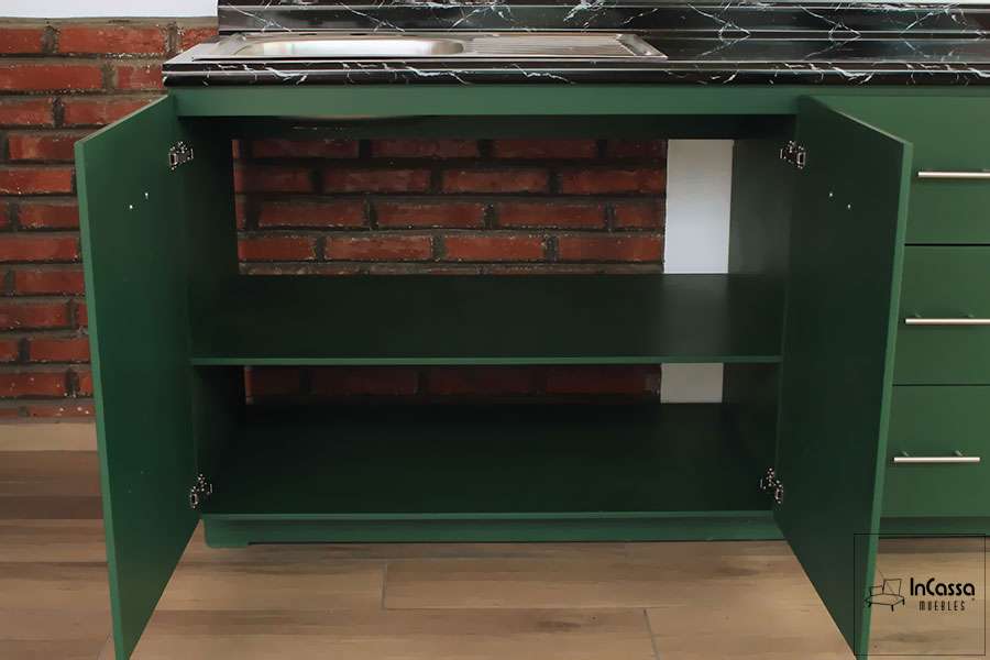 InCassa Muebles Edomex mueblería CDMX Cocina integral SUCEAVA 2.40m diseñada para PARRILLA 7