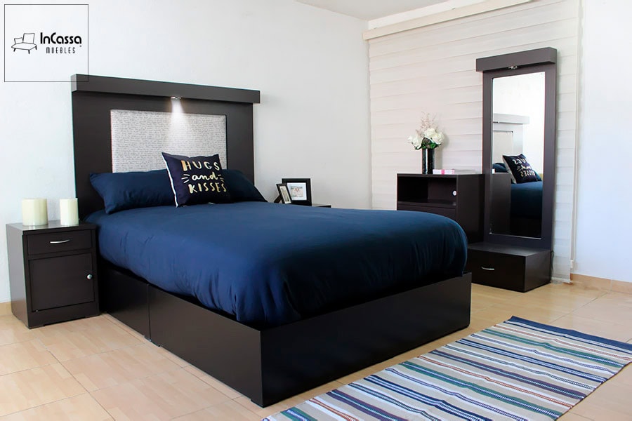 InCassa Muebles Edomex mueblería CDMX Recámara Modelo SUCRE 4