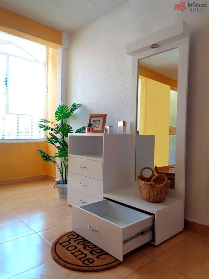 InCassa Muebles Edomex mueblería CDMX Tocador Modelo SUCRE 5