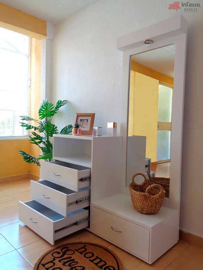 InCassa Muebles Edomex mueblería CDMX Tocador Modelo SUCRE 6