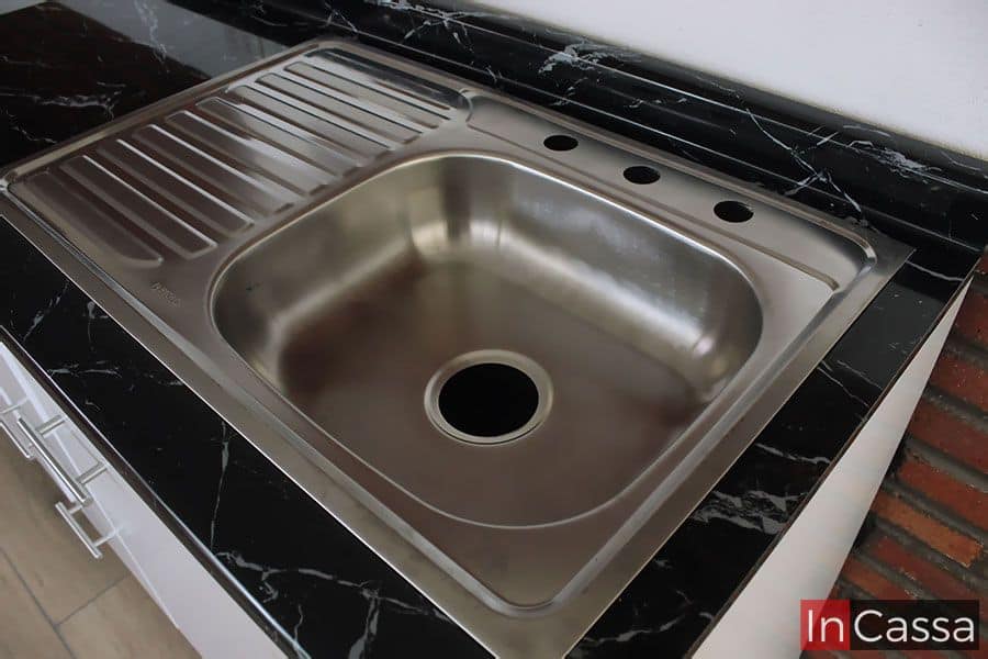 InCassa Muebles Edomex mueblería CDMX Cocina integral SURINAM 2.10m diseñada para PARRILLA 8