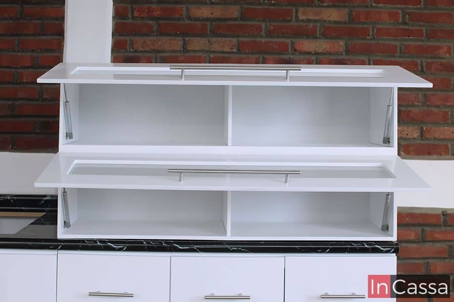 InCassa Muebles Edomex mueblería CDMX Cocina integral SURINAM 2.10m diseñada para PARRILLA 3