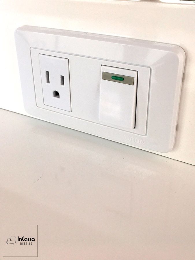 InCassa Muebles Edomex mueblería CDMX Tocador Moderno con 10 focos modelo TAXCO 11