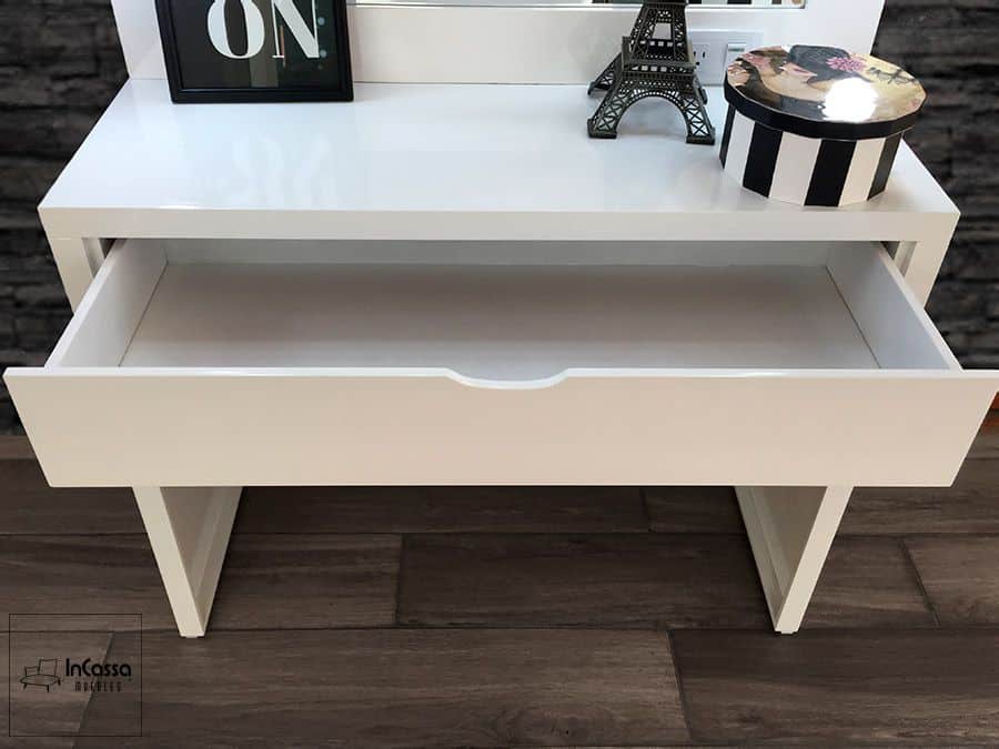 InCassa Muebles Edomex mueblería CDMX Tocador Moderno con 10 focos modelo TAXCO 5