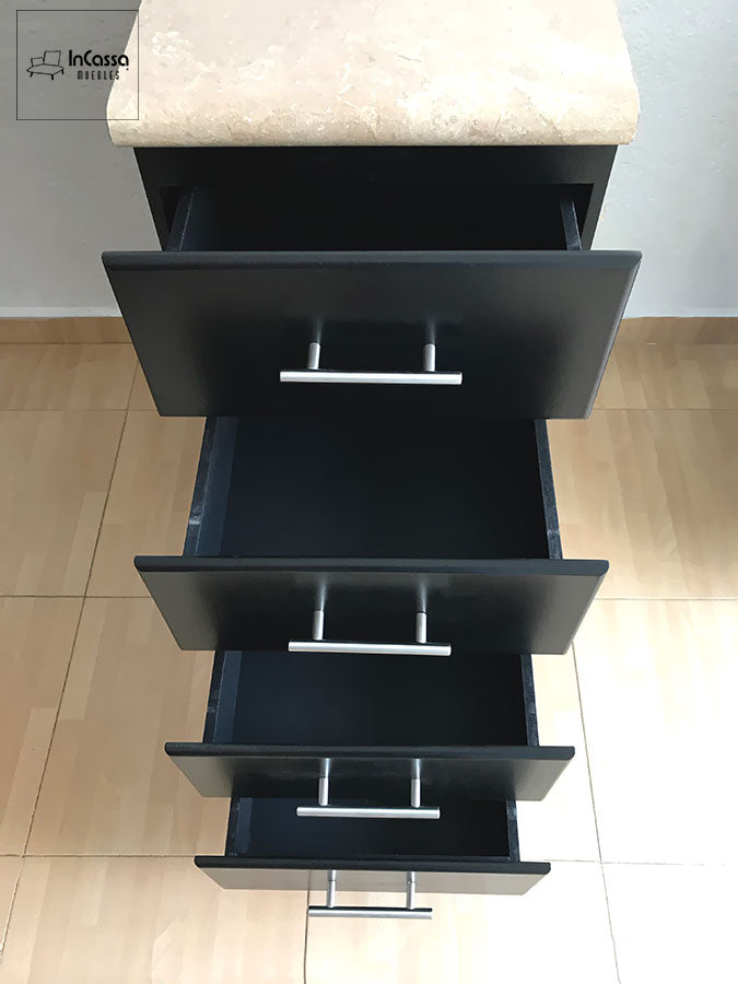 Cocina integral TACOMA 2.20m diseñada para ESTUFA