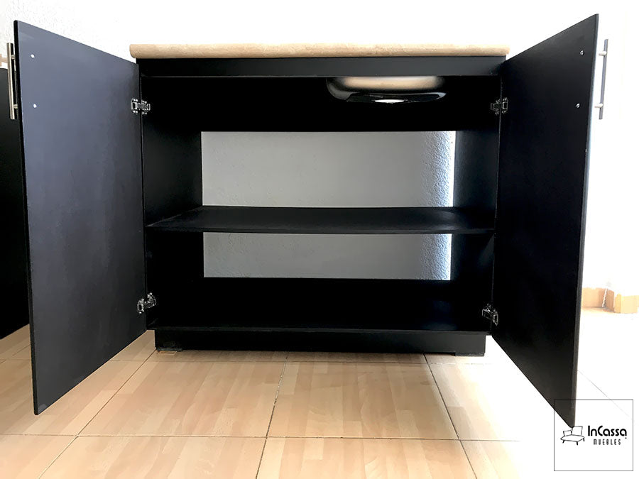Cocina integral TACOMA 2.20m diseñada para ESTUFA