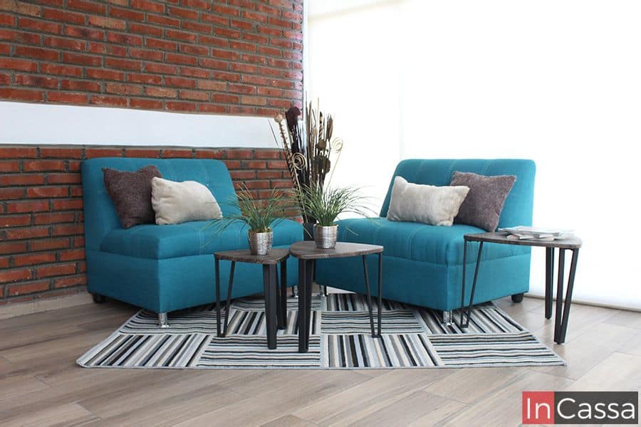 InCassa Muebles Edomex mueblería CDMX Sala moderna Modelo TAHITI 4