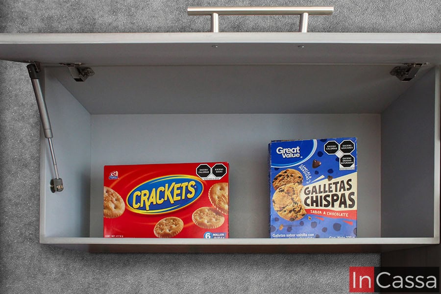 Cocina Integral en ESCUADRA TAILANDIA 3.70m x 2.60m para ESTUFA