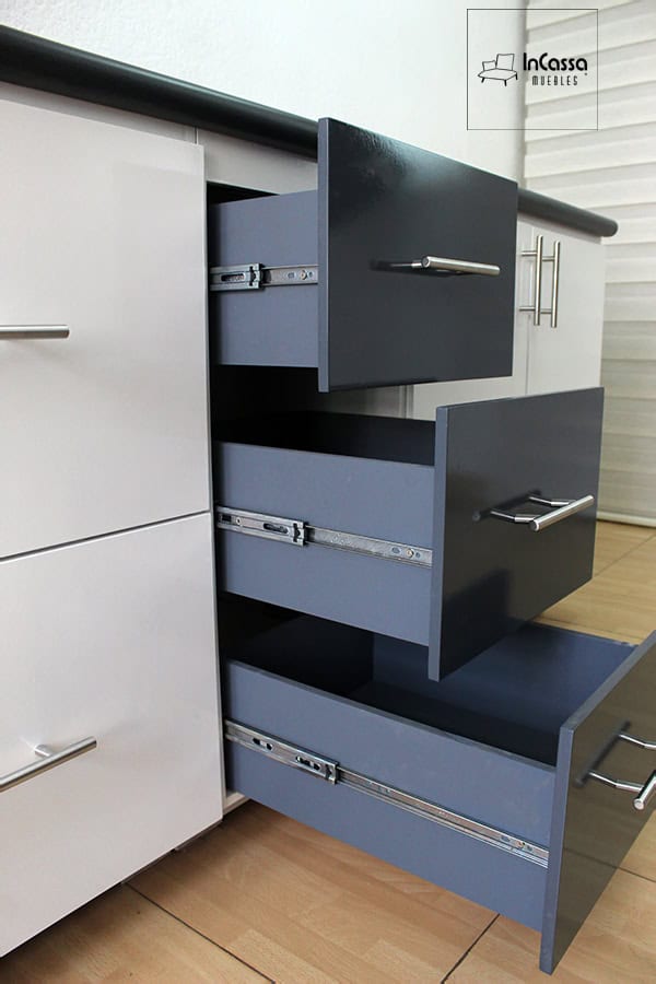 InCassa Muebles Edomex mueblería CDMX Cocina integral TENERIFE 2.70m diseñada para PARRILLA 7