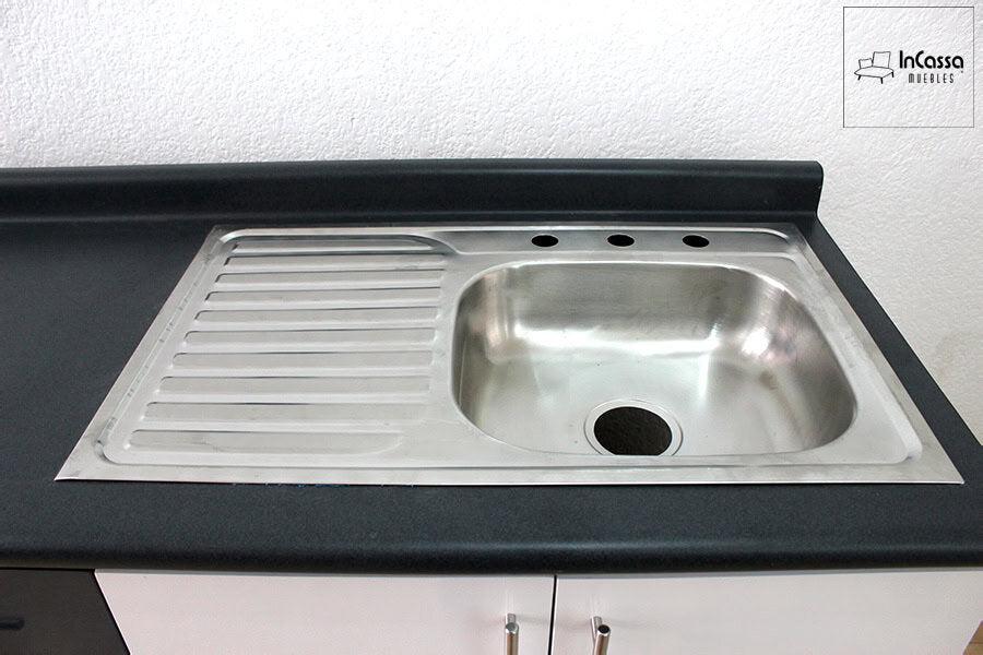 InCassa Muebles Edomex mueblería CDMX Cocina integral TENERIFE 2.70m diseñada para PARRILLA 8